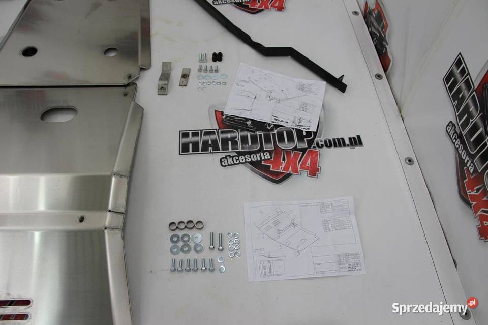 Osłona KOMPLET Osłony SILNIK Aluminiowe Land Pasłęk sprzedam