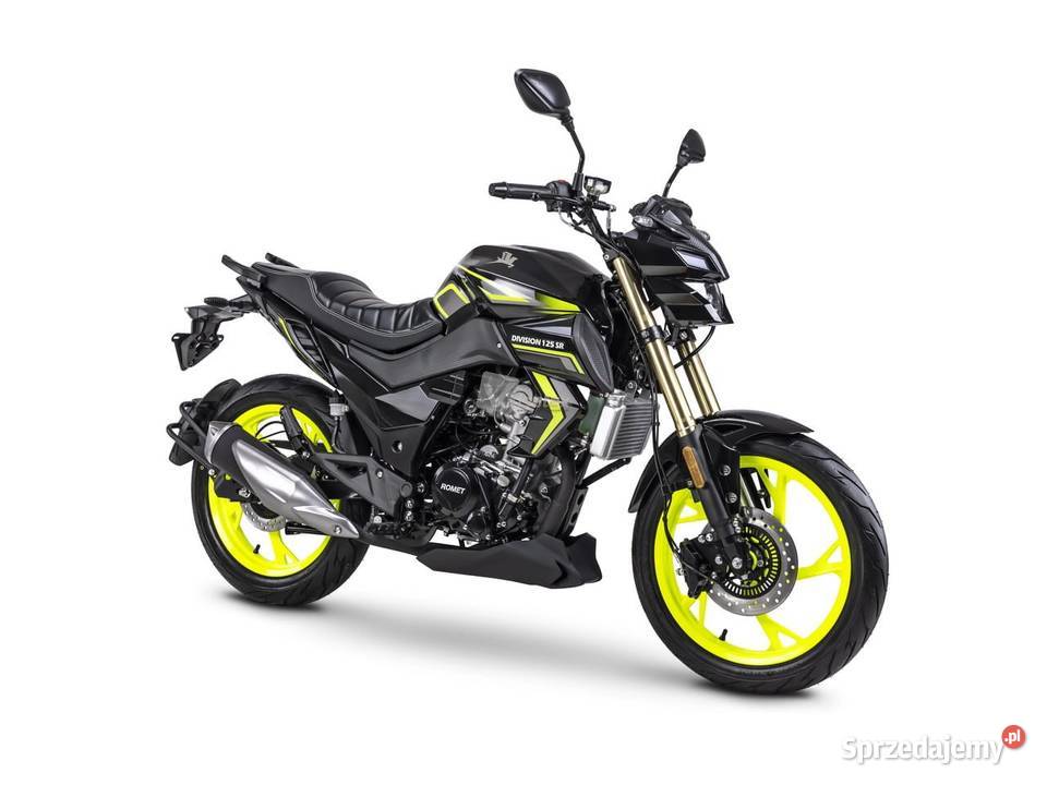 Motocykl Romet DIVISION 125 EURO 5 125cc 1km Romet Wrocław
