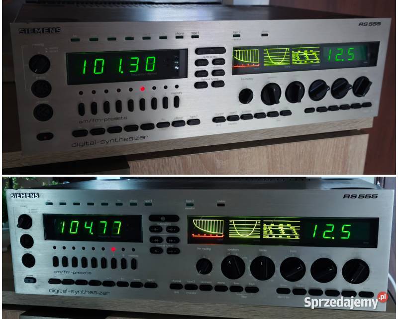 Siemens RS 555 ciekawy amplituner vintage W Piotrków Trybunalski sprzedam