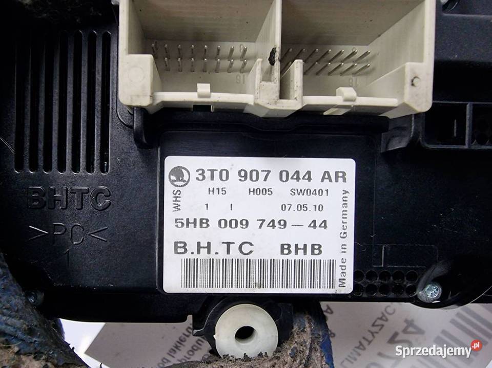 PANEL KLIMATYZACJI SKODA OCTAVIA II 3T0907044AR Lipno