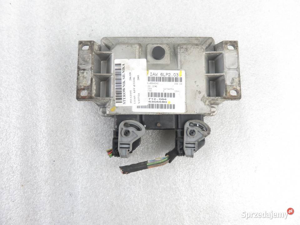 STEROWNIK PEUGEOT 206 14 IAW6LP203 9656304580 Układ elektryczny, zapłon małopolskie sprzedam