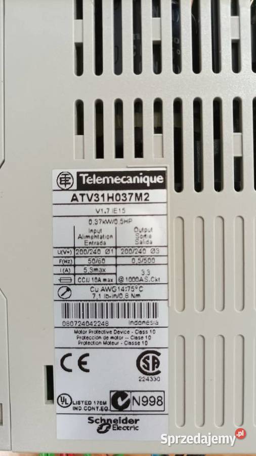 Telemecanique ATV31H037M2 Jelenia Góra