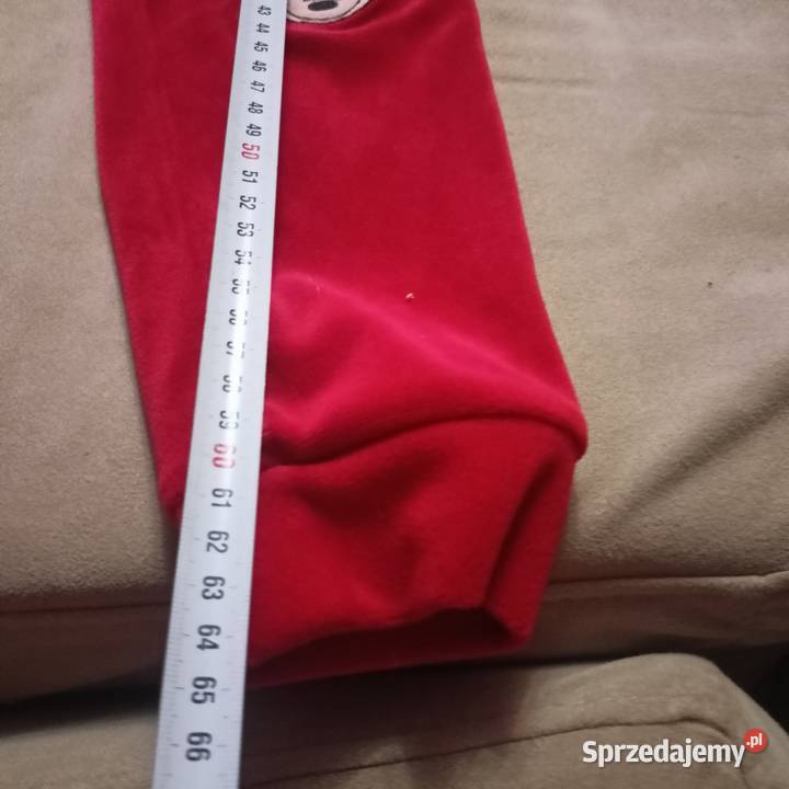 Welurowe spodnie Disney Minnie Mouse 110 fuksja Weronikopole