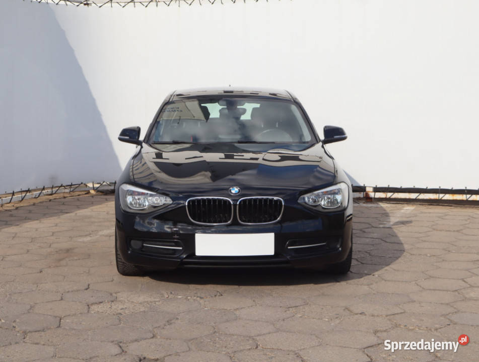 BMW 1 116i czarny łódzkie Łódź