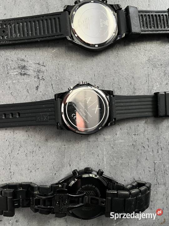3zegarki emporio Armani Guess Męskie wielkopolskie Gniezno