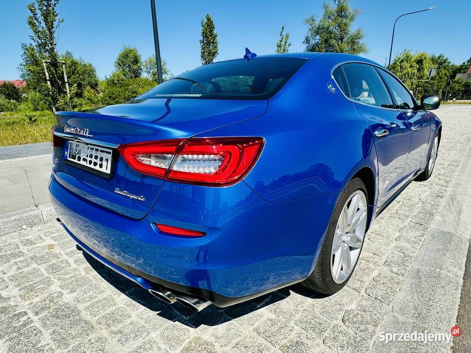 Maserati Quattroporte Q4 30 V6 WYJĄTKOWY kolor Warszawa