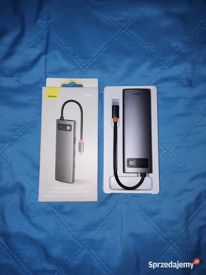 Hub 8in1 Baseus do laptopów usbc