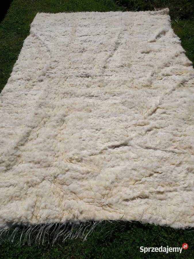 Dywan Narzuta XXXL Skróa Owcza Naturalna Dywan Szaflary