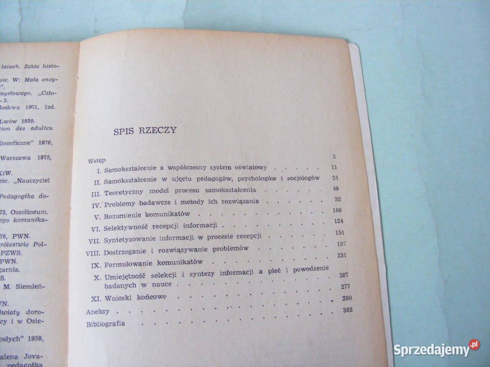 Selekcja i synteza informacji Matulka Praca Oborniki Śląskie