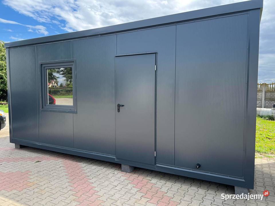 Nowy kontener całoroczny 25x6 m socjalny biurowy Błonie