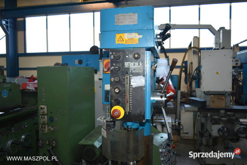Wiertarka kolumnowa PK 203 stan techniczny łódzkie