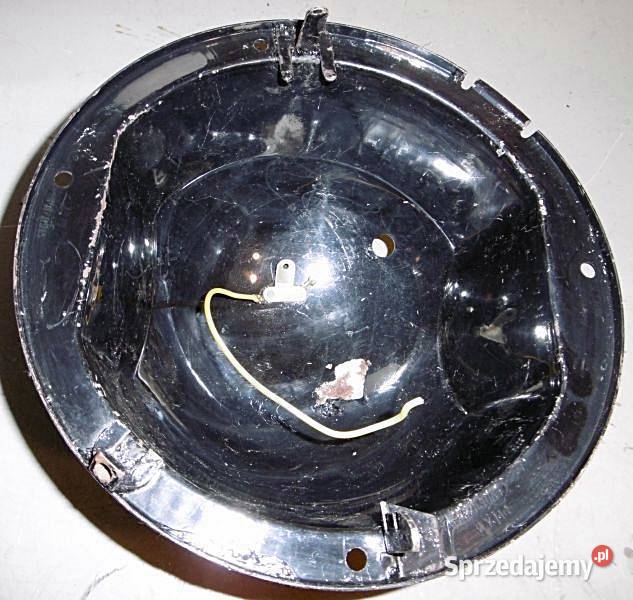 Obudowa lampy przedniej ZELMOT Warszawa PRL wielkopolskie Ostrów Wielkopolski