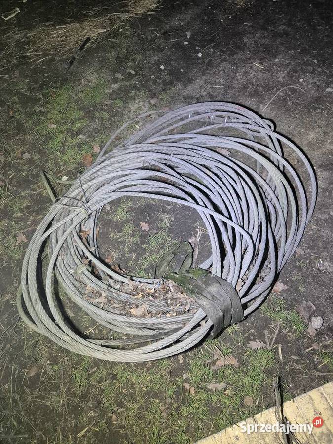 Lina stalowa 100m Pozostałe Radzyń Podlaski