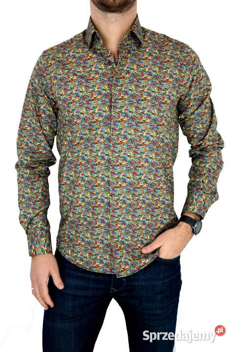 GIOVANNI PERA Koszula męska pieczątki VISA różne Ostrów Wielkopolski sprzedam