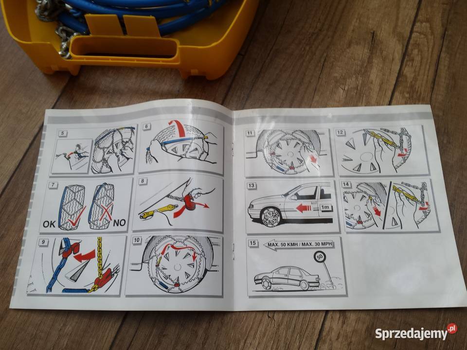 Łańcuchy śniegowe Opel GM z oryginalną Wrocław