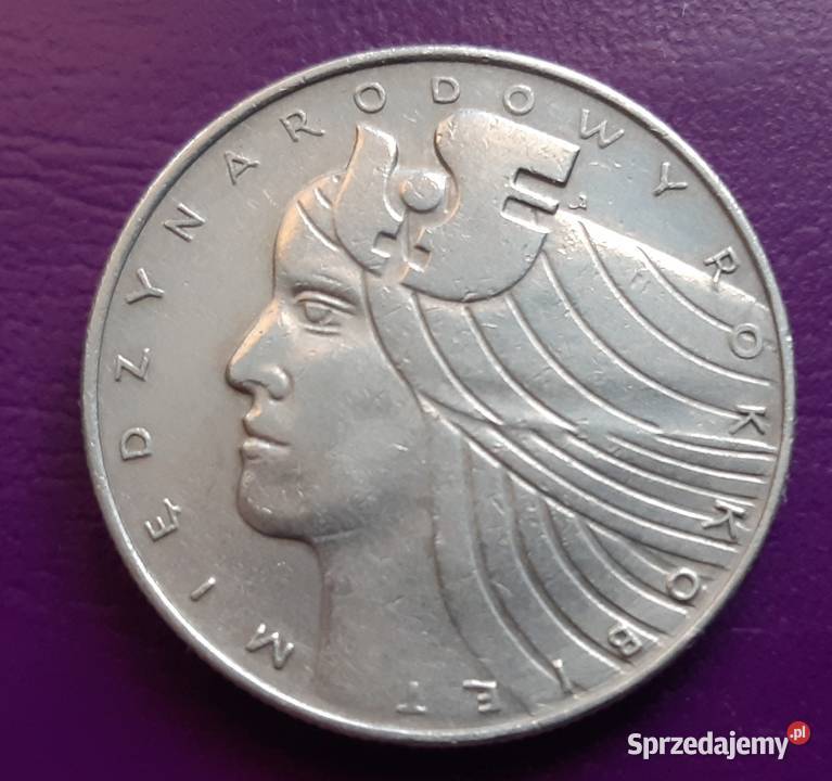 Moneta PRL 20 ZŁOTYCH 1975 Międzynarodowy Pruszków