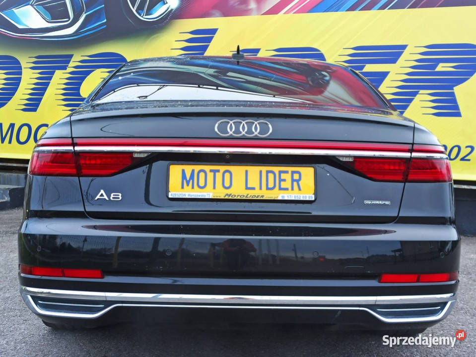 Audi A8 salon I właściciel serwis 23 VAT D5 2017 nieuszkodzony Rzeszów