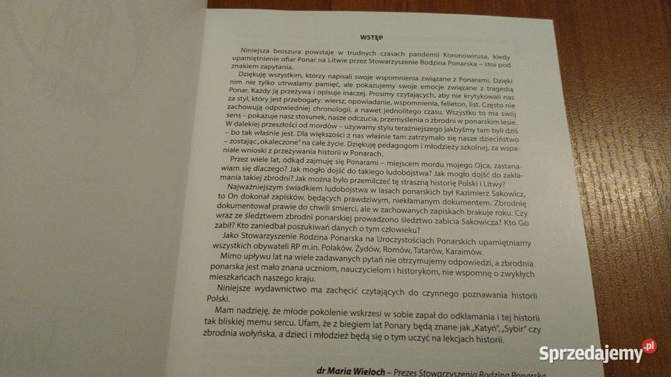 Szkice ponarskich wspomnień retrospekcje Gdańsk