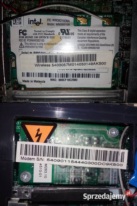 LAPTOP Fujitsu Siemens Amilo Prov2000 uszkodzony Warszawa