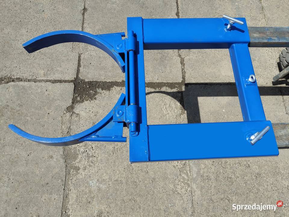 Chwytak do beczek uchwyt do wózka widłowego sprzedam
