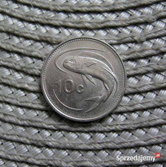 Malta 10 Cent 1986r Kalisz