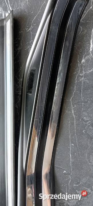 LISTWY PROGOWE WEWNĘTRZNE CHROMOWANE BMW E46 Poznań