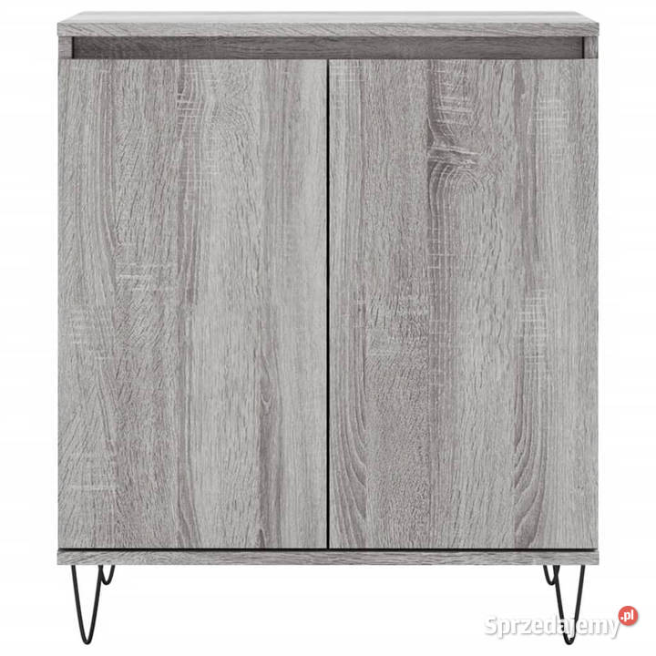 Komoda szary dąb sonoma 60x35x70 materiał