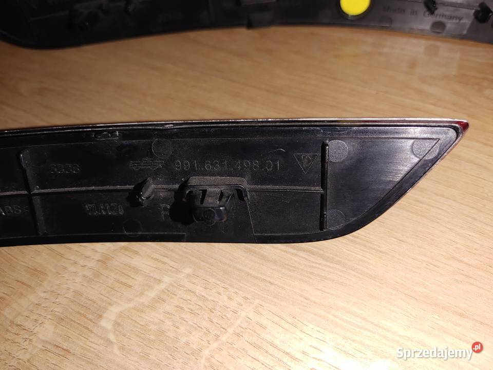 odblaski zderzaka tył komplet 99163149701 Wrocław