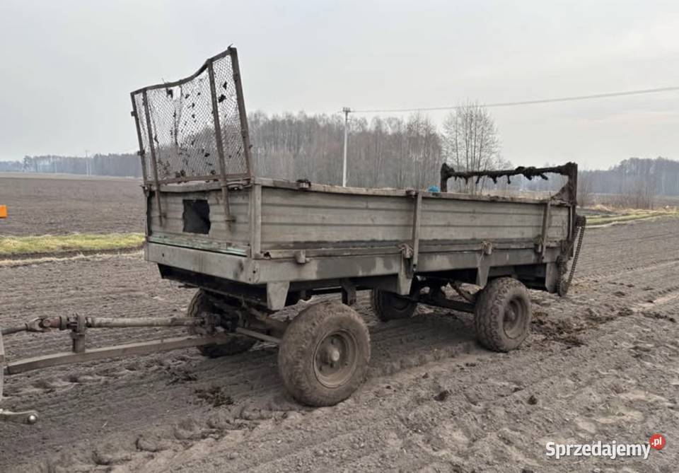 Rozrzutnik obornika dwuosiowy agromet czarna wielkopolskie Białobłoty