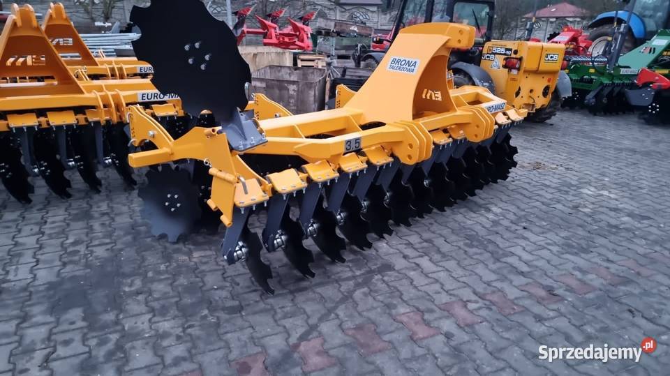 Brona talerzowa Euromasz 25m 27m 3m rozstaw 90 lubelskie Kock