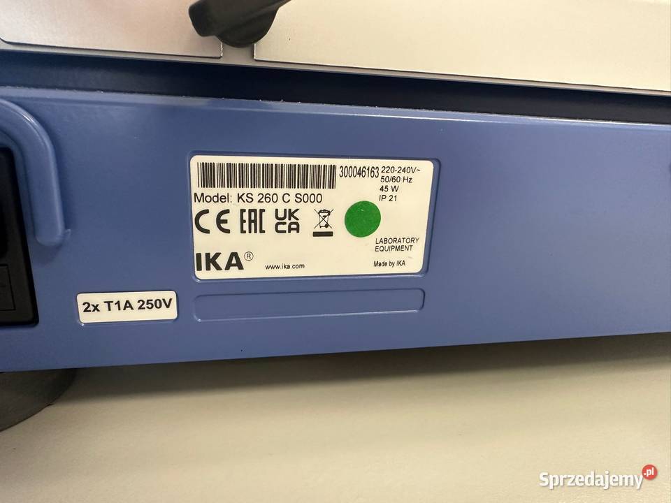 Wytrząsarka laboratoryjna KS 260 Control IKA Olsztyn