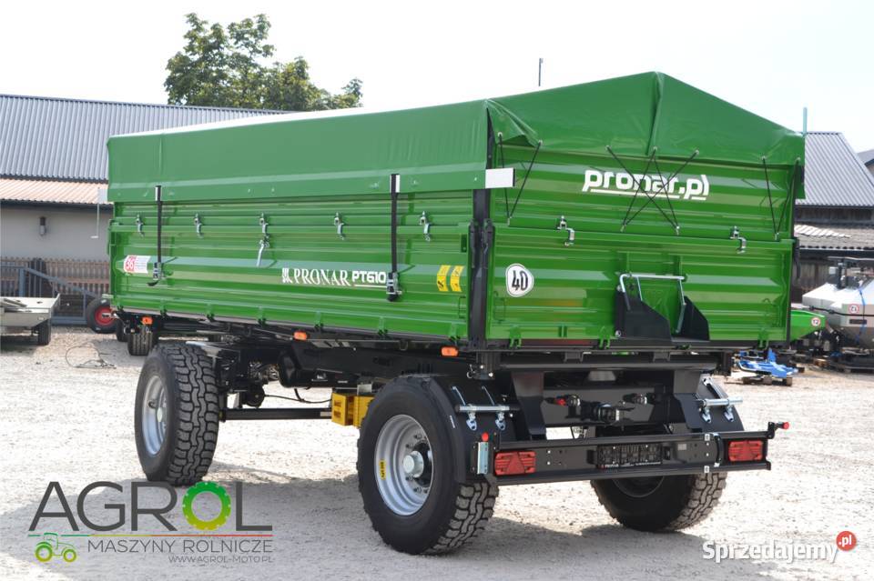 Przyczepa PRONAR PT610 10t PT612 T680 PT510 Mława