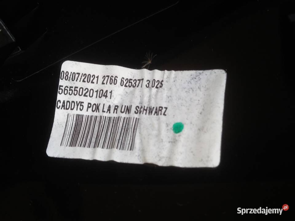 2K7857528A obudowa lusterka prawa VW CADDY osobowe Dębno