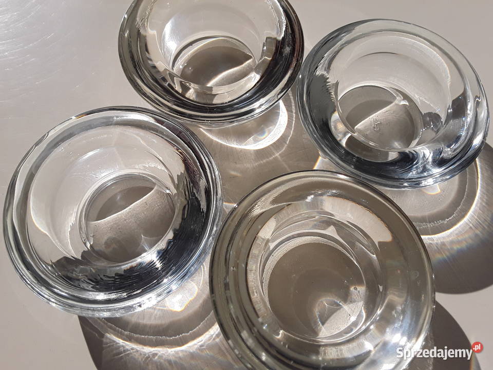 Świeczniki tealight przezroczyste IKEA 4 Warszawa