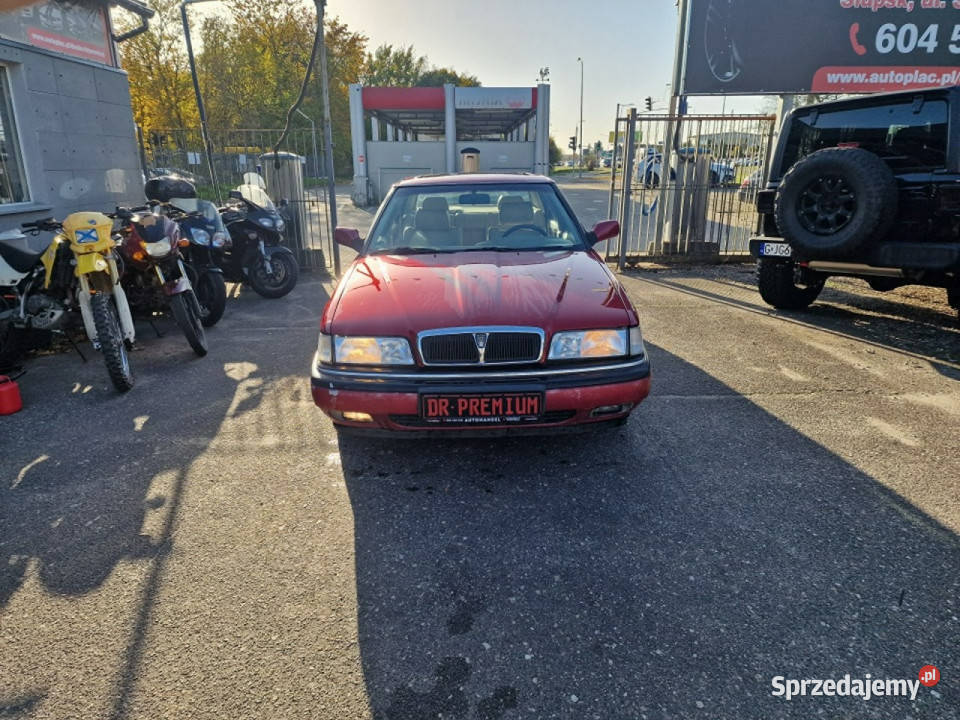 Rover 827 27 Benzyna V6 169 Skóra Automat Klima bordowy Słupsk
