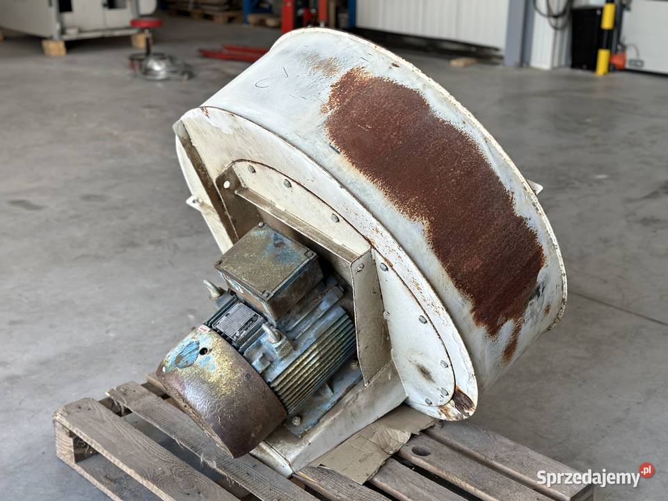 Turbina odciągowa 11 kW wentylator do trocin lubelskie Łabuńki Pierwsze