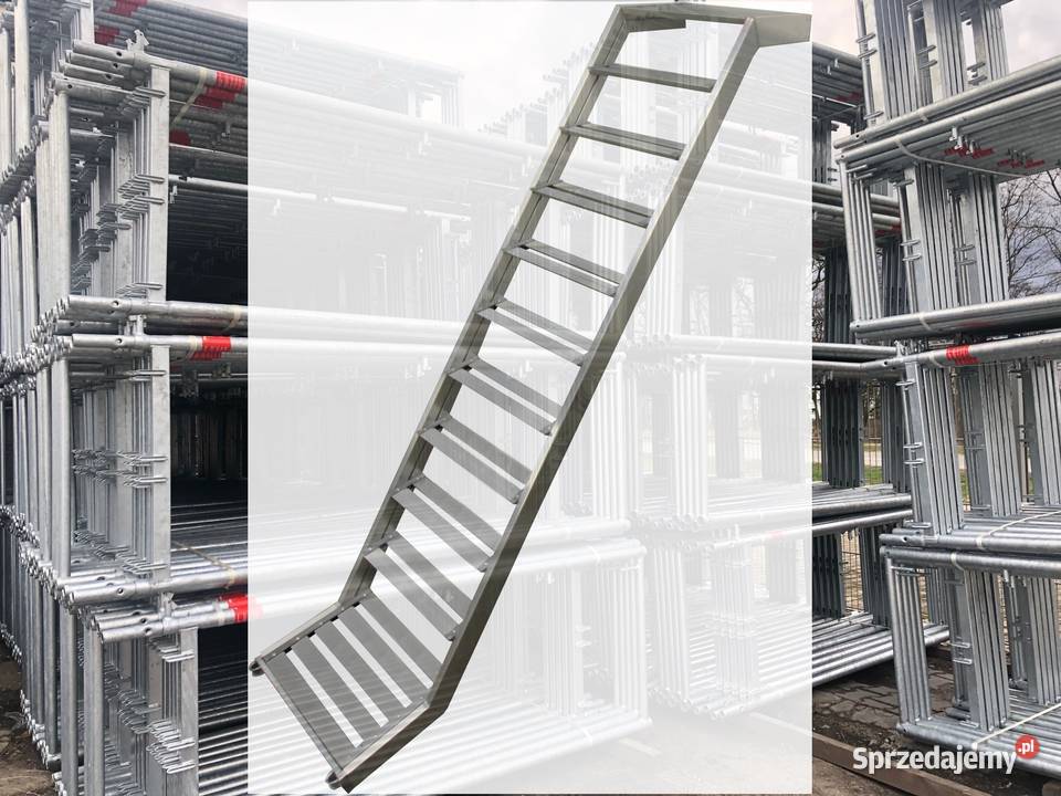 Schody aluminiowe do RUSZTOWANIA Typ PLETTAC Kraków sprzedam