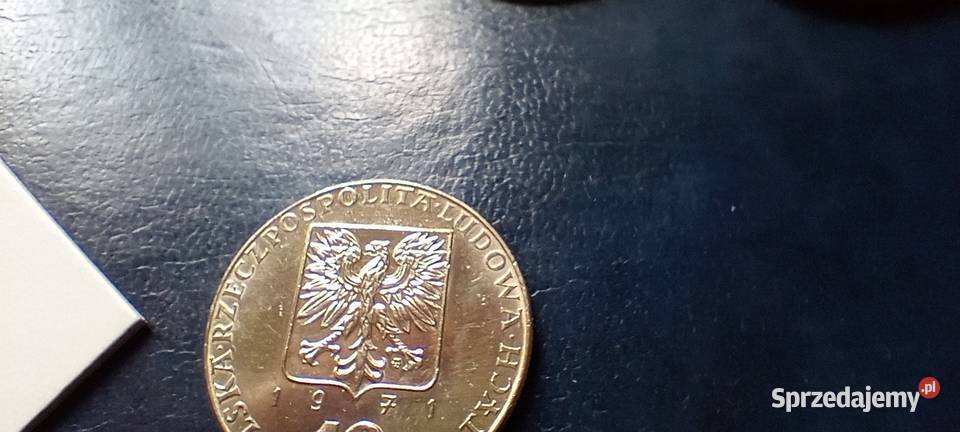 Stare monety 10 złotych 1971 FAO Polska Lesko
