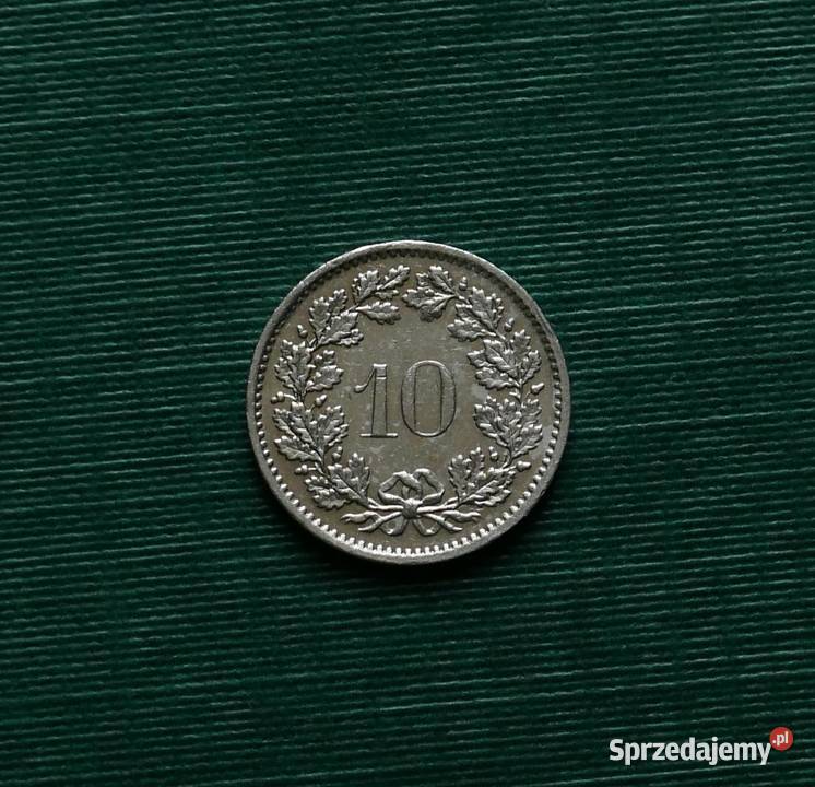 SZWAJCARIA 10 rappenów 1970r