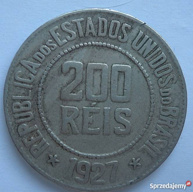 BRAZYLIA200 REIS1927 r