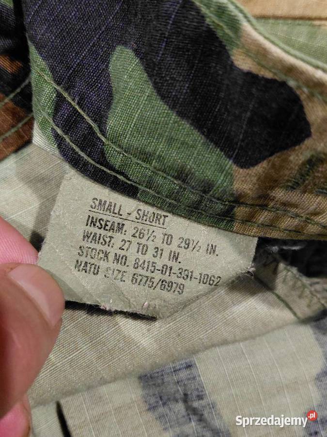 Spodnie bdu woodland small short Ripstop Kolekcje Wrocław