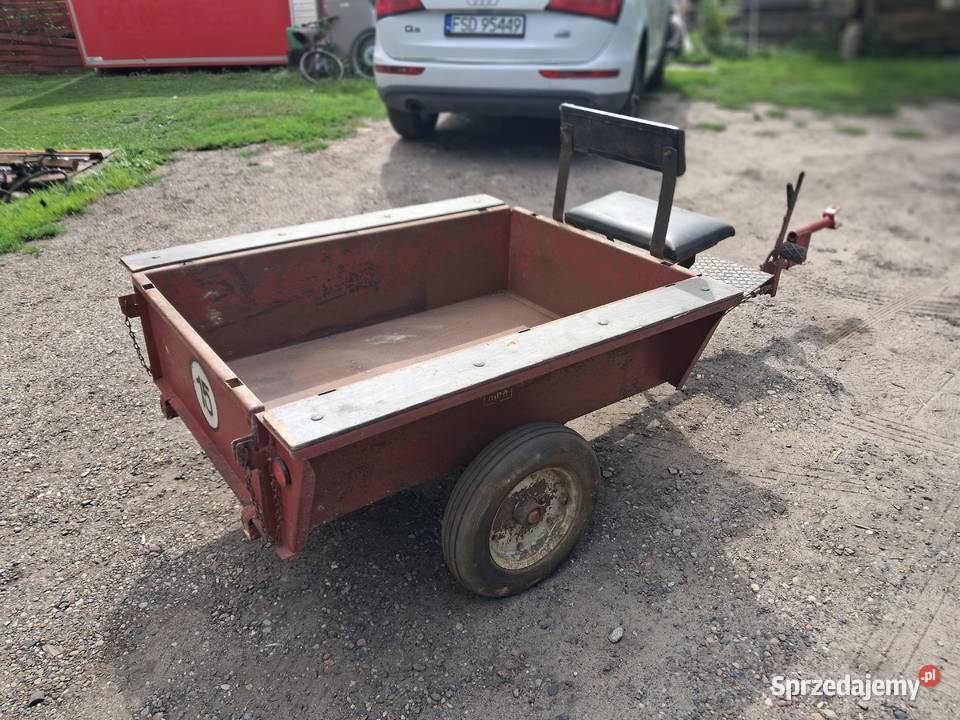 Przyczepka PU4 Ogrodowa Dzik Quad Glebogryzarka Stare Kurowo