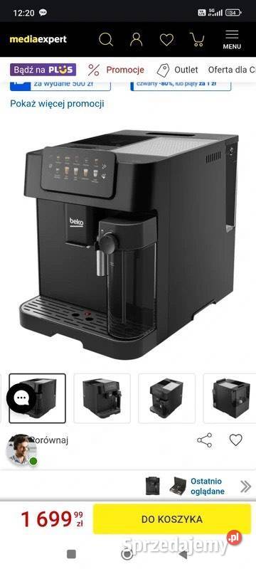 Ekspres BEKO CaffeExperto CEG7304B sprzedam