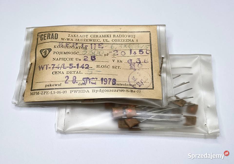 Kondensator 33nF 25V KFPf CERAD Części i akcesoria Gdańsk