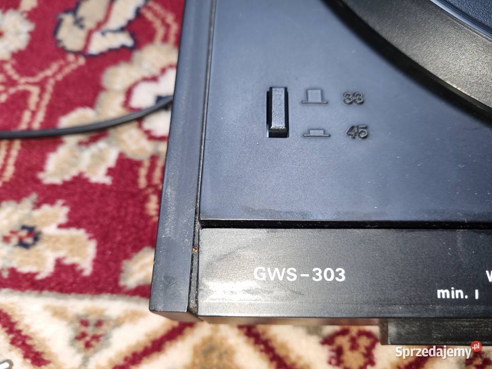 Gramofon Unitra GWS 303