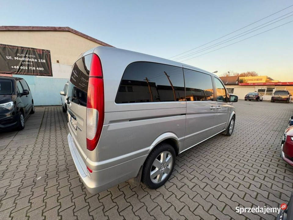 Mercedes Viano 7osobowyAutomatSalon Polska elektryczne lusterka Warszawa
