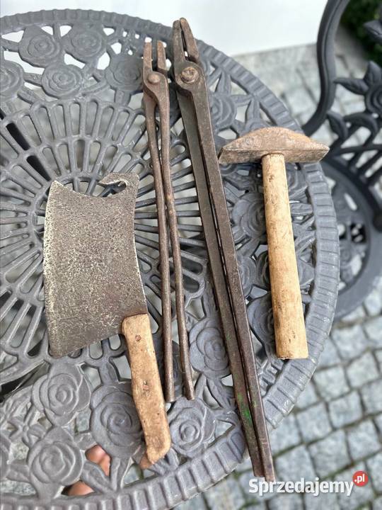 Kowalskie i stolarskie narzędzia antyk Siedlce