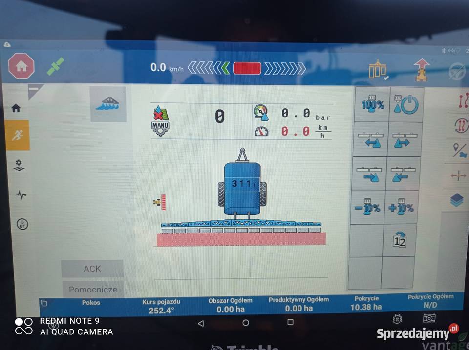 Nawigacja rolnicza Trimble GFX750 Łęgowo sprzedam