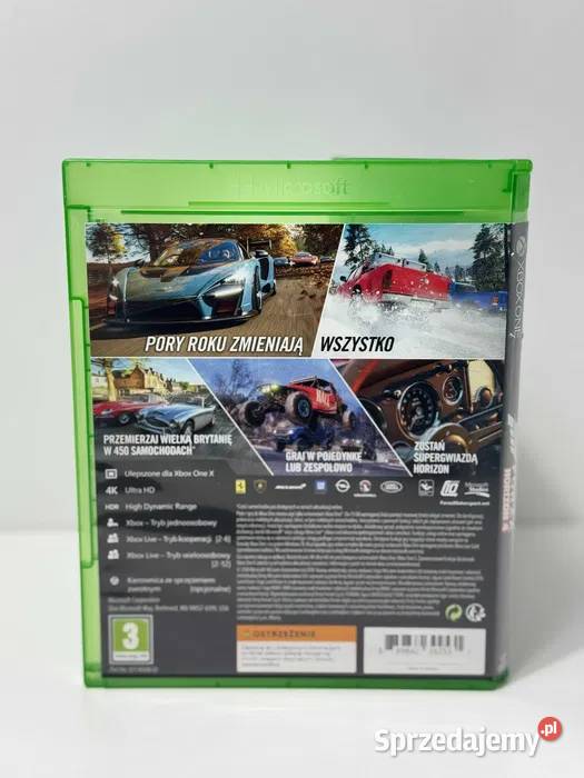 GRA FORZA HORIZON 4 NA XBOX ONE POLSKA WERSJA Śrem