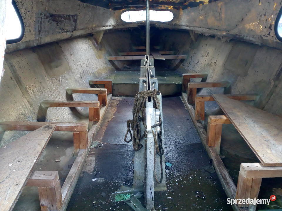 łódź kadłubowa 65m z przyczepą dokumenty lekka